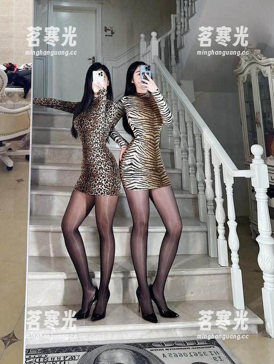 微密圈 - 拜见张老师的豹纹女人，败在这美图下，看了让我想到“我也想披个毛毯！”