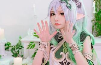 纳西妲请注意！爆机少女喵小吉的写真图包来了