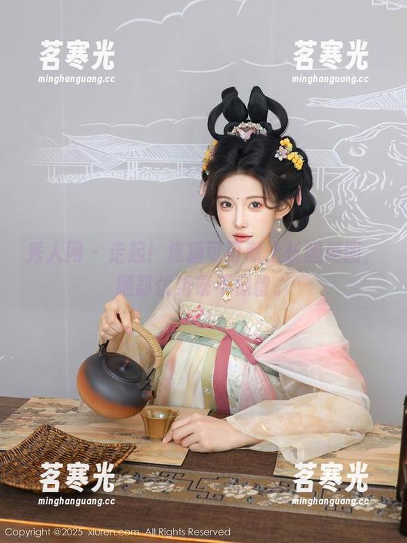 秀人网-焦糖可可 秀人网 - 走起!焦糖可可献上长腿美图,腿部优势毫不保留。