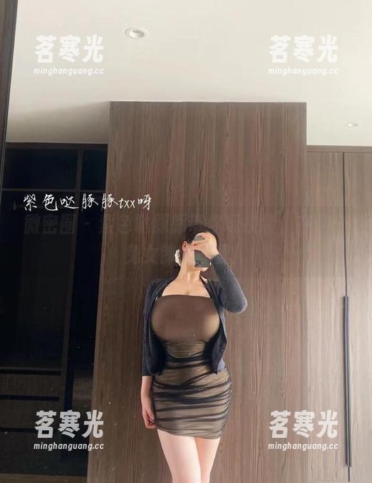 紫色哒豚豚 微密圈 - 紫色哒豚豚带你玩换装,在这个兔女郎套图里!